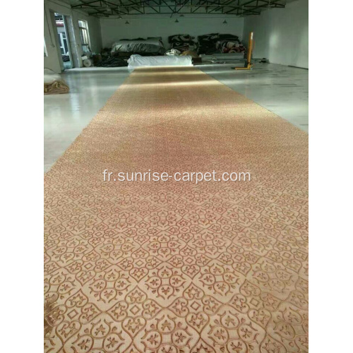 Un mur taille patron tapis de gaufrage